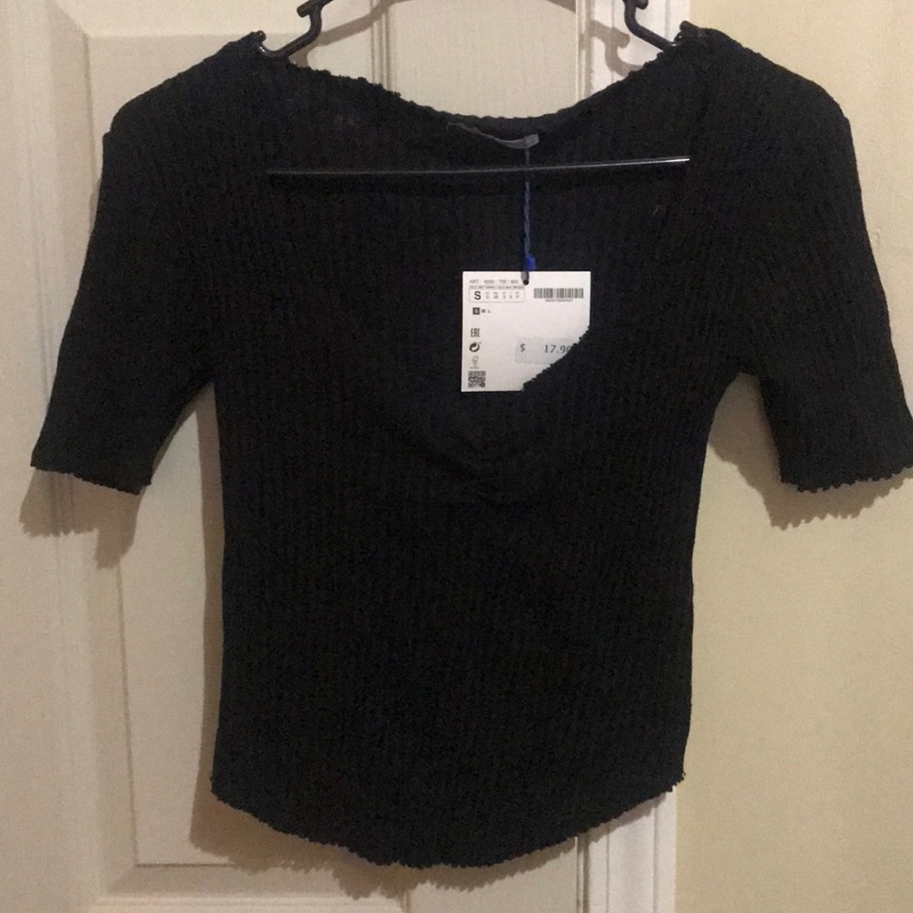 BLACK ZARA SHIRT